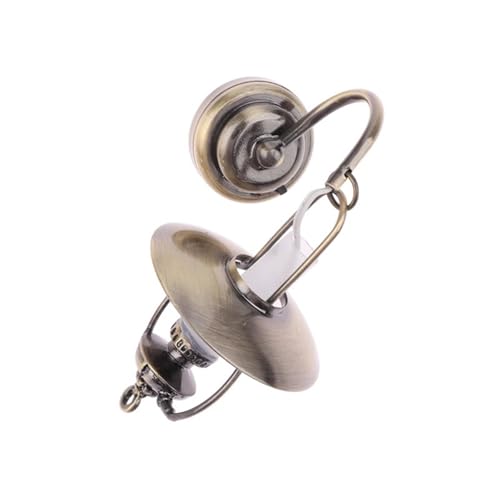 Wandleuchte Schlafzimmer Wandlampe Miniatur Möbel Modell Puppenhäuser Zubehör Realistische Beleuchtung Spielzeug Spielset 1:12 Vintage Kerosin Lampe Modell Wandleuchte Schlafzimmer Wandlampe Miniatur Möbel Modell Puppenhäuser Zubehör Realistische Beleuchtung Spielzeug Spielset 1:12 Vintage Kerosin Lampe Modell von YAOGUI