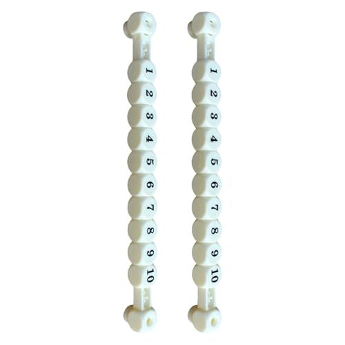YAOGUI 2pcs 10 Zahlen Scoring Score Counter Indicators Tabelle Fußball Zählerbewertungsküster Für Standard Foosball Tabelle YAOGUI 2pcs 10 Zahlen Scoring Score Counter Indicators Tabelle Fußball Zählerbewertungsküster Für Standard Foosball Tabelle von YAOGUI