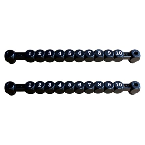 YAOGUI 2pcs 10 Zahlen Scoring Score Counter Indicators Tabelle Fußball Zählerbewertungsküster Für Standard Foosball Tabelle YAOGUI 2pcs 10 Zahlen Scoring Score Counter Indicators Tabelle Fußball Zählerbewertungsküster Für Standard Foosball Tabelle von YAOGUI