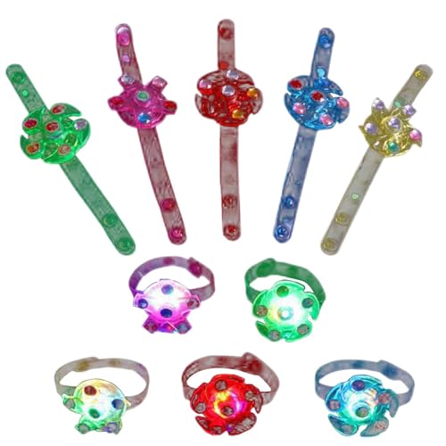 YAOGUI Beleuchtetes Oberteil in zufälliger Farbe für Kinder, Weihnachten, Geburtstag, Partyzubehör, Top Spielzeug Top YAOGUI Beleuchtetes Oberteil in zufälliger Farbe für Kinder, Weihnachten, Geburtstag, Partyzubehör, Top Spielzeug Top von YAOGUI
