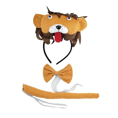 YAOGUI Cosplay-Kostüm für Erwachsene und Kinder, Plüsch-Ohr-Stirnband/Schwanz/Fliege, Halloween-Party, Anime-Requisiten, Rollenspiel-Anzug, Cosplay-Kostüm-Zubehör YAOGUI Cosplay-Kostüm für Erwachsene und Kinder, Plüsch-Ohr-Stirnband/Schwanz/Fliege, Halloween-Party, Anime-Requisiten, Rollenspiel-Anzug, Cosplay-Kostüm-Zubehör von YAOGUI