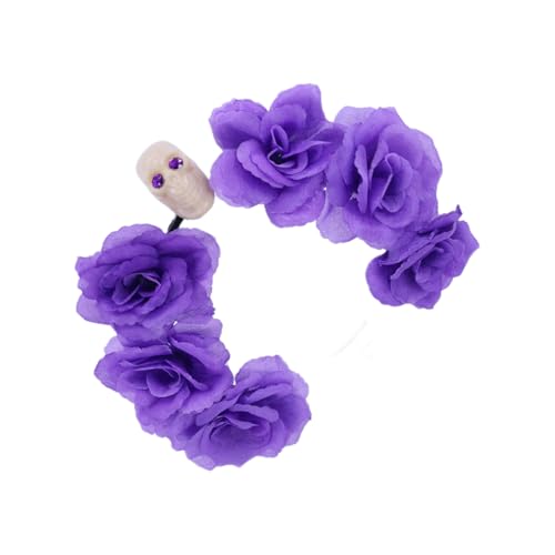 YAOGUI Einzigartiger Kristall-Kopfschmuck, Rosen-Stirnbänder, Blume für Karneval, Party, handgefertigt, Party, Kostüm, Kopfschmuck, Stirnbänder mit Blumen YAOGUI Einzigartiger Kristall-Kopfschmuck, Rosen-Stirnbänder, Blume für Karneval, Party, handgefertigt, Party, Kostüm, Kopfschmuck, Stirnbänder mit Blumen von YAOGUI