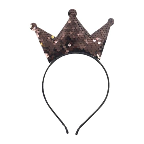 YAOGUI Elegante glitzernde Krone Haarband für kleine Mädchen, Festival, Verkleidung, Geburtstag, Fotografie, Zubehör, Kopfbedeckung YAOGUI Elegante glitzernde Krone Haarband für kleine Mädchen, Festival, Verkleidung, Geburtstag, Fotografie, Zubehör, Kopfbedeckung von YAOGUI