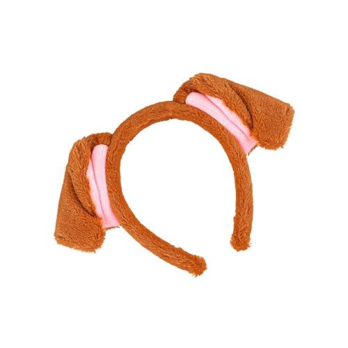 YAOGUI Entzückendes Stirnband mit Cartoon-Welpen-Haarreifen, auffälliger Kopfschmuck für Halloween, Cosplay, Rollenparty, Stirnband von YAOGUI