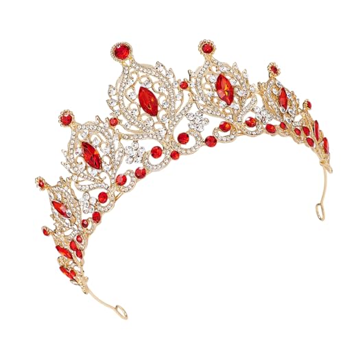 YAOGUI Haarreif für Mädchen, glitzernde Krone, Abschlussbälle für Königin, Geburtstag, Stirnbänder, Foto-Requisiten, elegante Kostüm-Kopfbedeckung YAOGUI Haarreif für Mädchen, glitzernde Krone, Abschlussbälle für Königin, Geburtstag, Stirnbänder, Foto-Requisiten, elegante Kostüm-Kopfbedeckung von YAOGUI