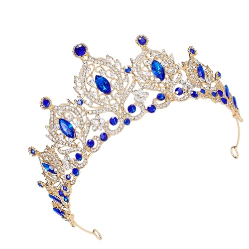 YAOGUI Haarreif für Mädchen, glitzernde Krone, Abschlussbälle für Königin, Geburtstag, Stirnbänder, Foto-Requisiten, elegante Kostüm-Kopfbedeckung YAOGUI Haarreif für Mädchen, glitzernde Krone, Abschlussbälle für Königin, Geburtstag, Stirnbänder, Foto-Requisiten, elegante Kostüm-Kopfbedeckung von YAOGUI