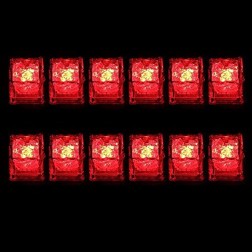 YAOGUI LED-Eiswürfel für Getränke, Party, Hochzeit, Weihnachten, leuchtende Eiswürfel, die die Farben wechseln, blinkende Eiswürfel für Getränke, zum Blinken von Getränken YAOGUI LED-Eiswürfel für Getränke, Party, Hochzeit, Weihnachten, leuchtende Eiswürfel, die die Farben wechseln, blinkende Eiswürfel für Getränke, zum Blinken von Getränken von YAOGUI