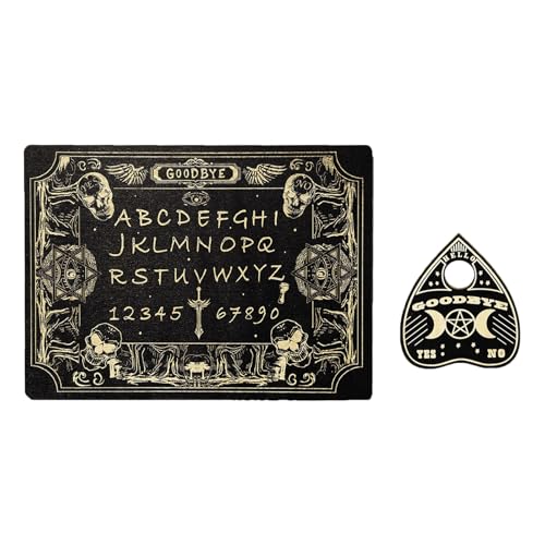 YAOGUI Large Holz Spirituosen Board Sprechungsbrett Mit Planchette Pendel Wüsten Von Göttlichkeitsmeldung Message Board Hexenversorgung Supply YAOGUI Large Holz Spirituosen Board Sprechungsbrett Mit Planchette Pendel Wüsten Von Göttlichkeitsmeldung Message Board Hexenversorgung Supply von YAOGUI