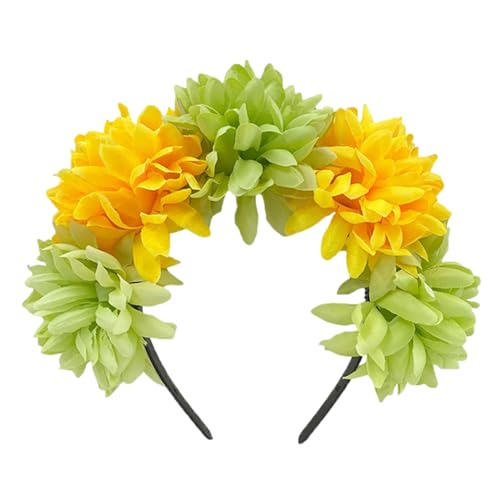 YAOGUI Modische Kopfbedeckungen, Blumen-Haarbänder, Haarschmuck, Blumen-Haarbänder, Cosplay-Kostüm für Damen und Mädchen, Haarschmuck für Mode-Liebhaber YAOGUI Modische Kopfbedeckungen, Blumen-Haarbänder, Haarschmuck, Blumen-Haarbänder, Cosplay-Kostüm für Damen und Mädchen, Haarschmuck für Mode-Liebhaber von YAOGUI