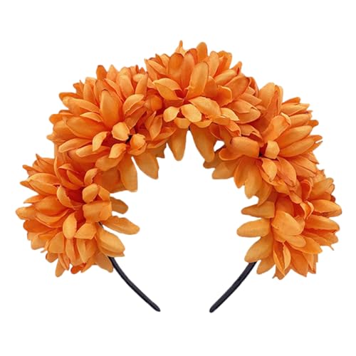 YAOGUI Modische Kopfbedeckungen, Blumen-Haarbänder, Haarschmuck, Blumen-Haarbänder, Cosplay-Kostüm für Damen und Mädchen, Haarschmuck für Mode-Liebhaber YAOGUI Modische Kopfbedeckungen, Blumen-Haarbänder, Haarschmuck, Blumen-Haarbänder, Cosplay-Kostüm für Damen und Mädchen, Haarschmuck für Mode-Liebhaber von YAOGUI
