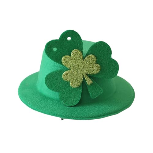 YAOGUI StPatricks Day Celebration Zylinder mit Clip, Irischer Nationalfeiertag, grüner Hut für Festivals, Versammlungen, Partys und Paraden YAOGUI StPatricks Day Celebration Zylinder mit Clip, Irischer Nationalfeiertag, grüner Hut für Festivals, Versammlungen, Partys und Paraden von YAOGUI