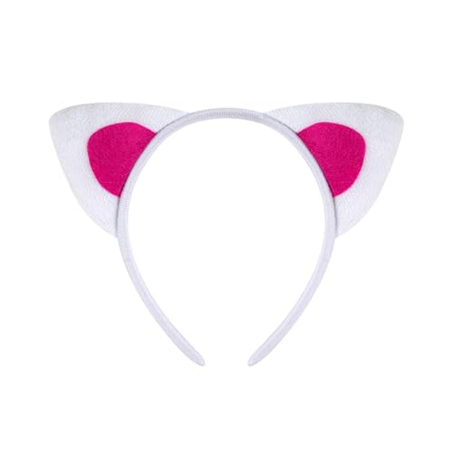 YAOGUI Stilvolle Tierohr-Haarbänder, Plüsch, Cosplay-Zubehör, Cartoon-Kopfschmuck für Kinder und Erwachsene, Geburtstagsparty, Motto-Party YAOGUI Stilvolle Tierohr-Haarbänder, Plüsch, Cosplay-Zubehör, Cartoon-Kopfschmuck für Kinder und Erwachsene, Geburtstagsparty, Motto-Party von YAOGUI