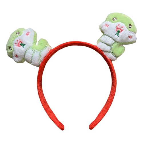 YAOGUI Stylischer Anime-Schlangen-Haarreif, auffälliger Schlangen-Kopfschmuck, grüne Kopfbedeckung für Halloween, Cosplay, Rolle YAOGUI Stylischer Anime-Schlangen-Haarreif, auffälliger Schlangen-Kopfschmuck, grüne Kopfbedeckung für Halloween, Cosplay, Rolle von YAOGUI