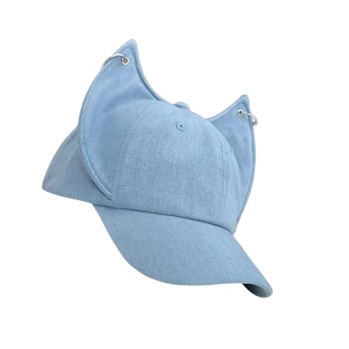 YAOGUI Vielseitiger Denim-Hut, Cartoon-Baseballmütze, Anime-Cosplay-Kostüme, Zubehör für Veranstaltungen im Freien YAOGUI Vielseitiger Denim-Hut, Cartoon-Baseballmütze, Anime-Cosplay-Kostüme, Zubehör für Veranstaltungen im Freien von YAOGUI