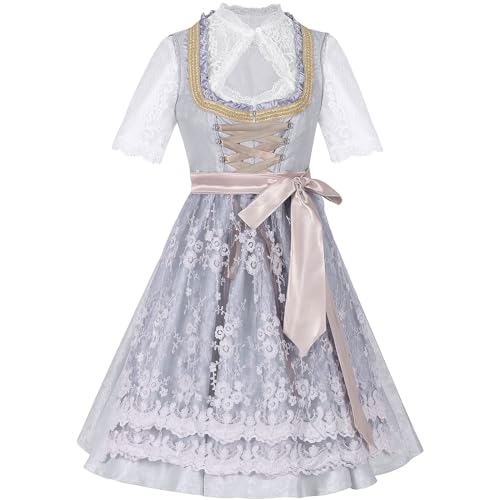 YAOJIWANG Trachtenrock Damen Dirndl Midi Trachtenmode Kleid inkl. Dirndlbluse Dirndlschürze 3 Teilig Oktoberfest Karneval Halloween Cosplay Kostüme Ballkleid Abendkleid Sale Angebot YAOJIWANG Trachtenrock Damen Dirndl Midi Trachtenmode Kleid inkl. Dirndlbluse Dirndlschürze 3 Teilig Oktoberfest Karneval Halloween Cosplay Kostüme Ballkleid Abendkleid Sale Angebot von YAOJIWANG