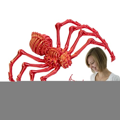 YAOPIU Gelenkspinne, Spinnen-Zappelspielzeug - Artikulierte gefälschte Spinnenfiguren,Mystery Spider 3D-bewegliche Spinne für Erwachsene, Schreibtischspielzeug für das Klassenzimmer und Zuhause YAOPIU Gelenkspinne, Spinnen-Zappelspielzeug - Artikulierte gefälschte Spinnenfiguren,Mystery Spider 3D-bewegliche Spinne für Erwachsene, Schreibtischspielzeug für das Klassenzimmer und Zuhause von YAOPIU
