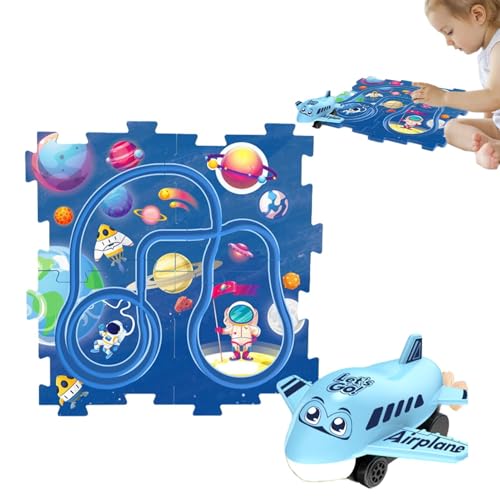 YAOPIU Puzzle Racer Car Track Set, Puzzle Track Car Play Set,Kinderpuzzletracksspielset - Rennfahrzeugspiele, Bahnfahrzeuge Bodenspiel, Bildungsspielzeug für Kinder im Alter von 3 Jahren im Alter von YAOPIU Puzzle Racer Car Track Set, Puzzle Track Car Play Set,Kinderpuzzletracksspielset - Rennfahrzeugspiele, Bahnfahrzeuge Bodenspiel, Bildungsspielzeug für Kinder im Alter von 3 Jahren im Alter von von YAOPIU