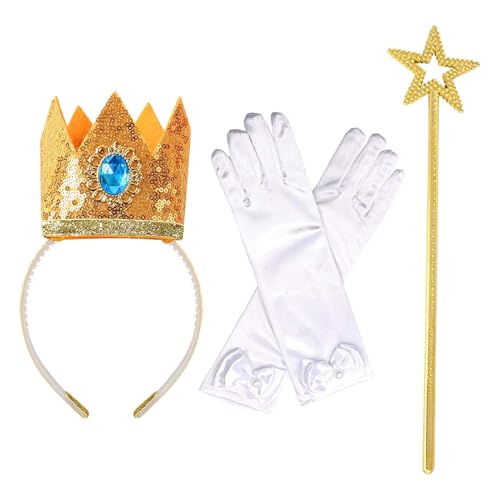 YAOPIU Verkleidungszubehör - Tiara Zubehör Verkleidungs Requisiten Set | Halloween Cosplay Partyzubehör für Rollenspiele Schulball Faschingsfest YAOPIU Verkleidungszubehör - Tiara Zubehör Verkleidungs Requisiten Set | Halloween Cosplay Partyzubehör für Rollenspiele Schulball Faschingsfest von YAOPIU