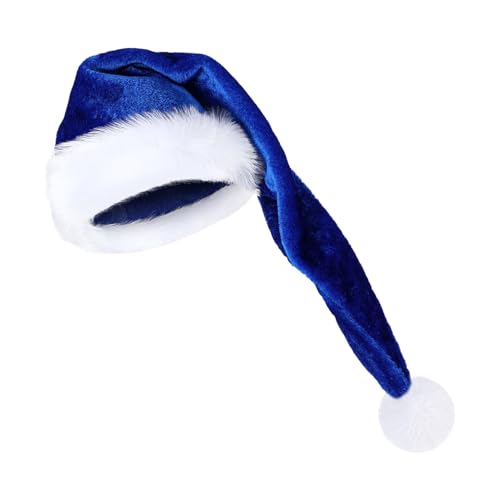 YAOPIU Weihnachtsmann Hut 75 Cm | Sanfter Samt er Weihnachtsmann Hut - Kostüm Accessoire Kopfwear Winterfest Feier Fotobox Karneval Neujahrsfest YAOPIU Weihnachtsmann Hut 75 Cm | Sanfter Samt er Weihnachtsmann Hut - Kostüm Accessoire Kopfwear Winterfest Feier Fotobox Karneval Neujahrsfest von YAOPIU