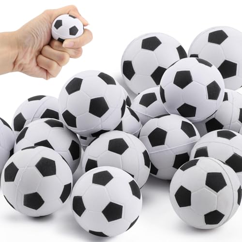 Mini Fußball, 16 Stück Mini Sportbälle Fussball Klein Stressball Kinder Softball Fußball Softbälle Stressball Fußball Stressbälle Schaumstoffbälle Antistressball für Spielpreise Gastgeschenke Party Mini Fußball, 16 Stück Mini Sportbälle Fussball Klein Stressball Kinder Softball Fußball Softbälle Stressball Fußball Stressbälle Schaumstoffbälle Antistressball für Spielpreise Gastgeschenke Party von YAOSHENGUP