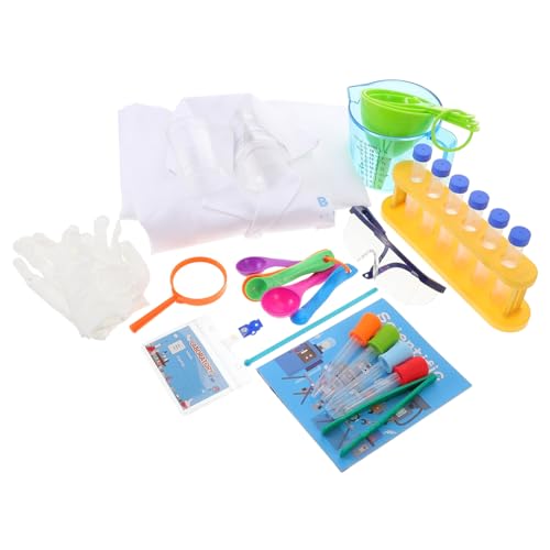 1 Satz Science Experiment Kit Chemie Labor Set für Lehrreiche Experimente und Rollenspiel für Kleine Wissenschaftler Sicher und Langlebig Fördert Kreativität und von YARNOW
