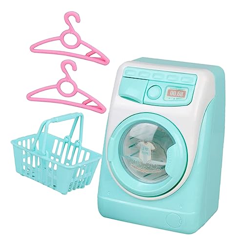 1 Satz Waschmaschine Spielzeugset für Puppenhaus Kreative Haushaltsgeräte mit Realistischem Sound Sicheres und Leichtes Material für für Altersgerecht und Spaßig 1 Satz Waschmaschine Spielzeugset für Puppenhaus Kreative Haushaltsgeräte mit Realistischem Sound Sicheres und Leichtes Material für für Altersgerecht und Spaßig von YARNOW