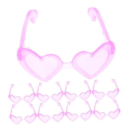100 Stück Puppenbrillen Accessoires für Puppen für Kreative Spielideen Verschönern von Puppen 100 Stück Puppenbrillen Accessoires für Puppen für Kreative Spielideen Verschönern von Puppen von YARNOW