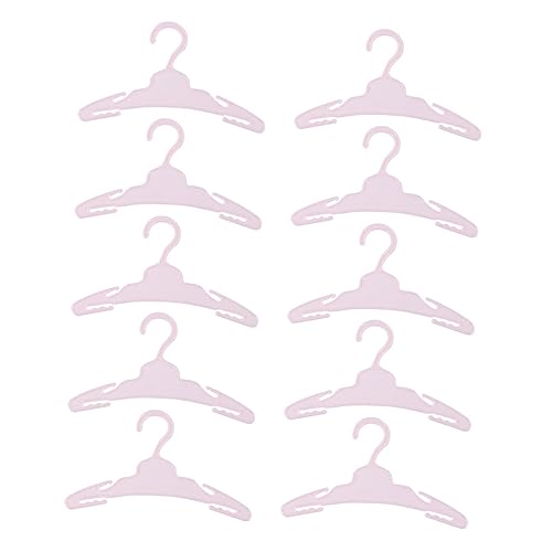 10Stücke Mini Puppenkleiderbügel aus Kunststoff für Puppenoutfits Robuste und Praktische Kleideraufhänger für Puppen zum Organisieren von Puppenkleidung 10Stücke Mini Puppenkleiderbügel aus Kunststoff für Puppenoutfits Robuste und Praktische Kleideraufhänger für Puppen zum Organisieren von Puppenkleidung von YARNOW