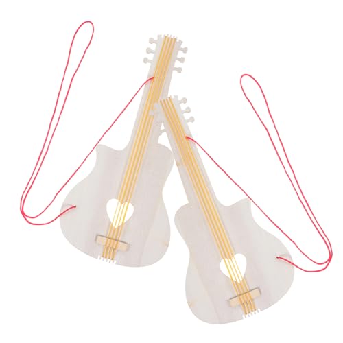 2 Stück DIY Holz Gitarre Unbemalte Holzgitarren für Handgefertigte DIY Graffiti Gitarre Kreatives Basteln Montessori Holzspielzeug 2 Stück DIY Holz Gitarre Unbemalte Holzgitarren für Handgefertigte DIY Graffiti Gitarre Kreatives Basteln Montessori Holzspielzeug von YARNOW