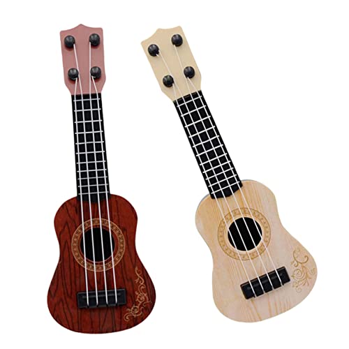 2 Stück Ukulele für Musikalisches Lerninstrument aus Hochwertigem für Kleinkinder und Frühe Bildung von YARNOW
