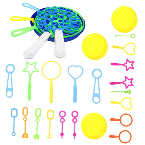 28Stücke Teiliges Blasenmacher Set Bubble Zauberstäbe für Outdoor Partys und Feste Sicherheitsmaterialien für Unbeschwerten Spielspaß von YARNOW