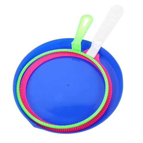 3Stücke Teiliges Seifenblasen Set für Blasengebläse mit Großem Blasenring und Zubehör Partys Garten und Outdoor Spaß von YARNOW