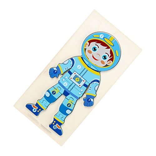 Holzpuzzle Astronaut für Kleinkinder Pädagogisches für Jungen und Altersgerecht Fördert Kreativität und Motorik für Frühe Lernen Holzpuzzle Astronaut für Kleinkinder Pädagogisches für Jungen und Altersgerecht Fördert Kreativität und Motorik für Frühe Lernen von YARNOW