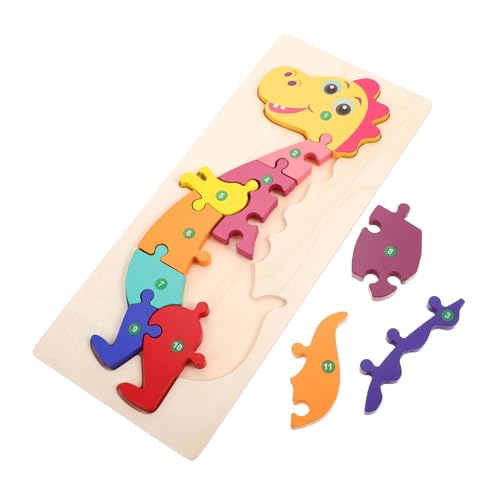Holzpuzzle Tierformen für Kreatives Lernspielzeug aus Holz Fördert Vorstellungskraft und Problemlösungsfähigkeiten für Kleinkinder und Vorschulkinder von YARNOW