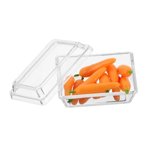 YARNOW 1 Box Miniaturen Essen Für Puppenhaus Mini Gemüse Und Obst Figuren Dollhouse Lebensmittel Spielzeugdekorationen Miniatur Küchenspiel Set Brokkoli von YARNOW