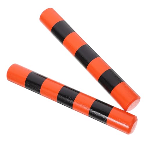 YARNOW 1 Paar Dekorative Rhythmussticks für Holz Musikinstrument mit Auffälligem Schwarzem Streifen Design Fördert das Rhythmusgefühl Musikalische Kreativität für Junge YARNOW 1 Paar Dekorative Rhythmussticks für Holz Musikinstrument mit Auffälligem Schwarzem Streifen Design Fördert das Rhythmusgefühl Musikalische Kreativität für Junge von YARNOW