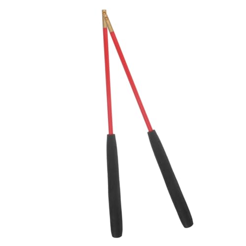 YARNOW 1 Paar Diabolo Stäbe mit Griff Solide Diabolo Stäbe aus Fiberglas für Anfänger und Fortgeschrittene Langlebig und Deformationsbeständig für Jonglierspiele und Festivals von YARNOW