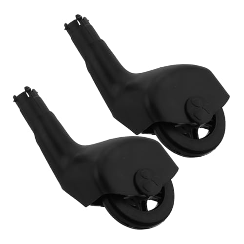 YARNOW 1 Paar Drehrad für Autoräder verdrehen wackelige Autofahrt Plastik Black von YARNOW