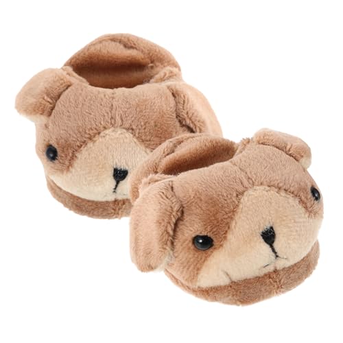YARNOW 1 Paar Plüsch-puppenhausschuhe: Süße Hausschuhe Für 18-Zoll-Puppen – Miniatur-Schuhe Mit Tiermotiven – Verkleidungszubehör YARNOW 1 Paar Plüsch-puppenhausschuhe: Süße Hausschuhe Für 18-Zoll-Puppen – Miniatur-Schuhe Mit Tiermotiven – Verkleidungszubehör von YARNOW