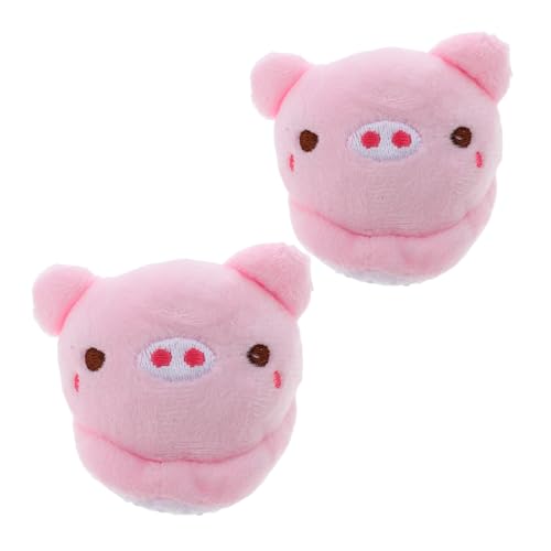YARNOW 1 Paar Puppenschuhe Minipuppen Puppenhauszubehör Schuhzubehör Puppenzubehör Schuhe Für Puppen Puppenhausminiaturen Puppenhauspantoffeln Plüsch Rosa von YARNOW