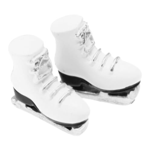 YARNOW 1 Paar Sketch Skates Model Deko Mini-schlittschuhmodell Puppenspielzeug Kleiner Puppenschlittschuh Mini- -Layout-Requisiten Puppen-Skating-Werkzeug Weiß Harz YARNOW 1 Paar Sketch Skates Model Deko Mini-schlittschuhmodell Puppenspielzeug Kleiner Puppenschlittschuh Mini- -Layout-Requisiten Puppen-Skating-Werkzeug Weiß Harz von YARNOW