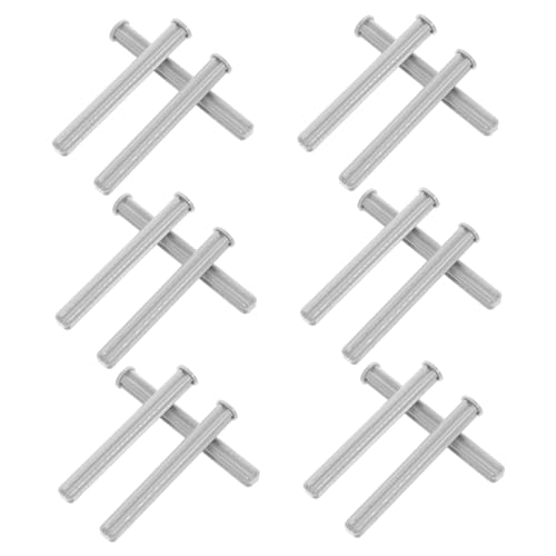 YARNOW 1 Packung Bausteinteile technische Bausteinwelle Kleinkindsteine Bausteinversorgung Bauen von Backstein -DIY -Komponenten Bauen Bausteinachse Baustift Plastik Grey von YARNOW