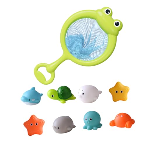 YARNOW 1 Satz 9-Teilig zum Angeln mit Netzen Pool-Leuchtspielzeug Badespielzeug für schwimmendes Bildungsspielzeug Plastik YARNOW 1 Satz 9-Teilig zum Angeln mit Netzen Pool-Leuchtspielzeug Badespielzeug für schwimmendes Bildungsspielzeug Plastik von YARNOW