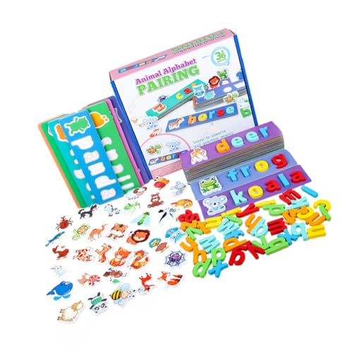 YARNOW 1 Satz Alphabet Flash Cards Holzbuchstaben Puzzle Lernspielzeug für Englisch Kognitive Spielkarten mit Tieren und Wörtern Interaktives Lernspiel für Eltern YARNOW 1 Satz Alphabet Flash Cards Holzbuchstaben Puzzle Lernspielzeug für Englisch Kognitive Spielkarten mit Tieren und Wörtern Interaktives Lernspiel für Eltern von YARNOW
