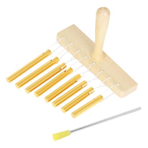 YARNOW Aluminium Rohr Percussion Chime 8-Ton Windspielinstrument für Kinder Musikinstrument aus Massivem Aluminium Fördert Musikalische Spielzeug für Kreative von YARNOW