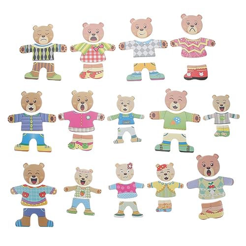 YARNOW 1 Satz Ankleide-Puzzle Puzzle- Für Tierpuzzle- Pädagogische Tierrätsel Tier Puzzles Tierrätsel Für Pädagogikspielzeug Holz YARNOW 1 Satz Ankleide-Puzzle Puzzle- Für Tierpuzzle- Pädagogische Tierrätsel Tier Puzzles Tierrätsel Für Pädagogikspielzeug Holz von YARNOW