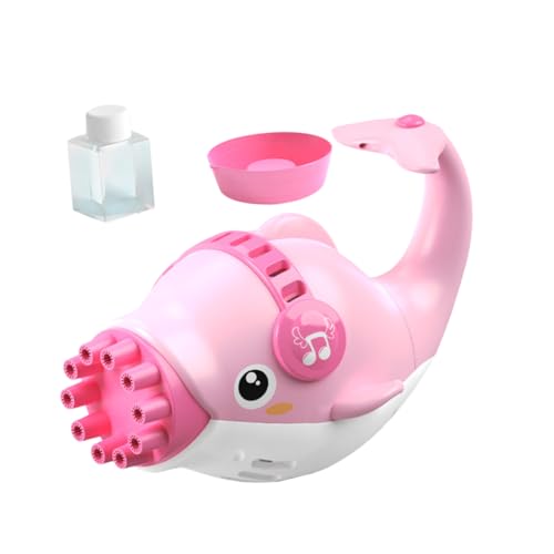 YARNOW 1 Satz Automatische Seifenblasenmaschine für Elektrischer Blasenspielzeug mit Löchern Pinkes Design für Outdoor Aktivitäten Partys und Wasserspielzeug für Jungen YARNOW 1 Satz Automatische Seifenblasenmaschine für Elektrischer Blasenspielzeug mit Löchern Pinkes Design für Outdoor Aktivitäten Partys und Wasserspielzeug für Jungen von YARNOW