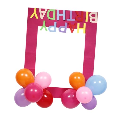 YARNOW 1 Satz Ballon Steht Für Boden Alles Zum Geburtstag Luftballons Ballongirland -kit Partyballons Geburtstagsfeierdekorationen Geburtstagsdekorationen Papier von YARNOW