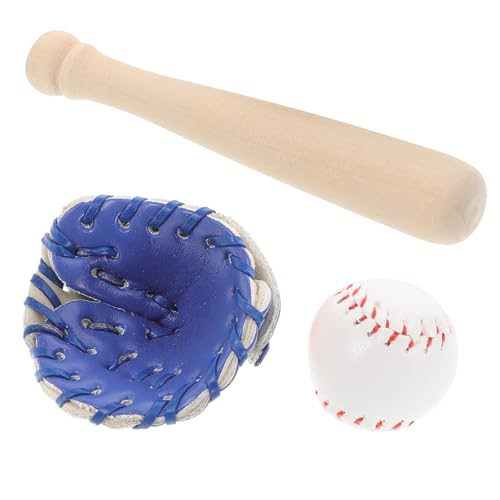 YARNOW 1 Satz Baseball-Softball-Set Mini-Baseballschläger- sportliche Miniaturen klein Mini-Sportbälle zum Basteln Baseballteam -Versorgung Baseball-Mini-Dekorationen PU-Leder YARNOW 1 Satz Baseball-Softball-Set Mini-Baseballschläger- sportliche Miniaturen klein Mini-Sportbälle zum Basteln Baseballteam -Versorgung Baseball-Mini-Dekorationen PU-Leder von YARNOW
