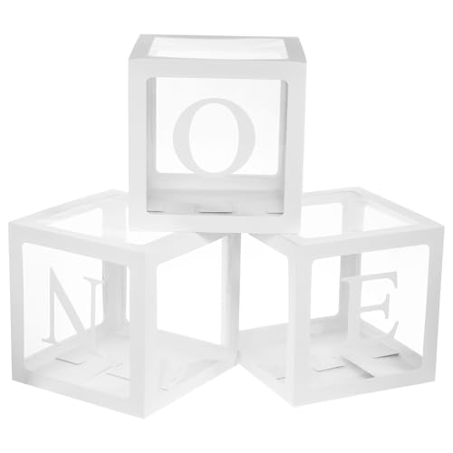 YARNOW 1 Satz Boxen Dekorative Ballon Boxen für Babyparty und Shower Deko Kreatives Design für Unvergessliche Feiern von YARNOW